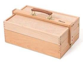 Ящик художника Pinax SB-7 с пеналом для кистей и красок, бук