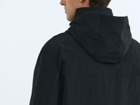 Куртка с накладными карманами, Черный