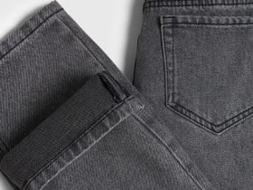 Джинсы Straight для мальчиков, Серый