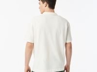 Мужская трикотажная рубашка Lacoste из смеси хлопка