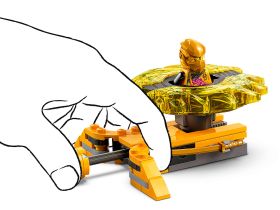 Ninjago 71826 Конструктор Дракон Кружитсу: боевой набор