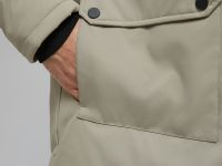 Утепленная парка с капюшоном