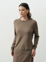 Джемпер из кашемира женский KW040797-E капучино