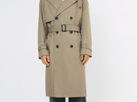 Удлинённый тренч с поясом O'STIN x Яндекс Книги, Бежевый