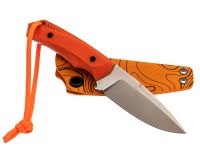 Нож Pocket Wolf Мини Тактик, сталь AUS10Co, рукоять G10, оранжевый