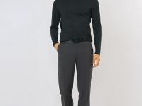 Брюки со стрелками, Серый