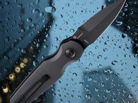 Автоматический нож Hogue Ballista II, сталь MagnaCut, рукоять Ultem/алюминий, черный