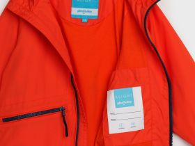 Куртка текстильная с полиуретановым покрытием для мальчиков (ветровка)