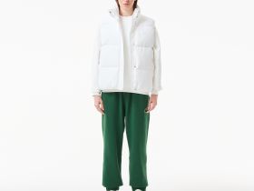 Женский жилет Lacoste с наполнением из смеси пуха и пера