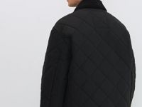 Лёгкая утеплённая куртка, Черный