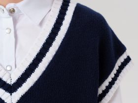 Жилет трикотажный для девочек