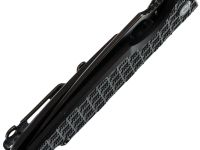 Складной нож Daggerr Piranha all black DL, сталь 8Cr14MoV, рукоять FRN