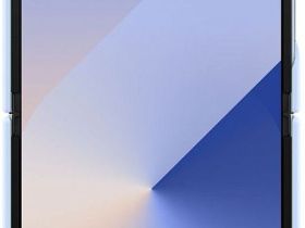 Чехол Samsung Silicone Case Z Flip6 Голубой