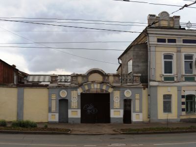 Жилой дом. "Кирпичный" стиль, модерн