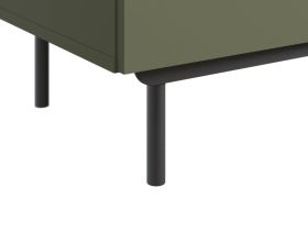 Комод Квелен 96x89 Оливковый