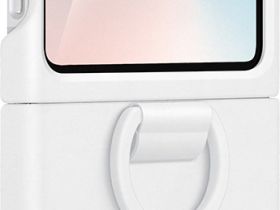 Клип-кейс Samsung Silicone Case Z Flip7 FE/Z Flip6 Белый