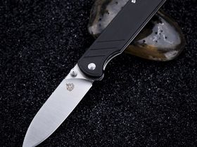 Складной нож QSP Parrot, сталь D2, рукоять G10, черный