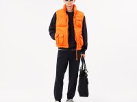 Спортивные хлопковые брюки Lacoste унисекс