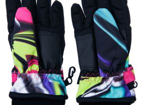 Перчатки текстильные для девочек