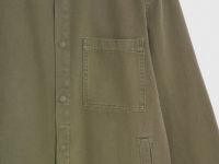 Куртка-рубашка из твила, Желтый