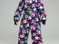 Комбинезон текстильный с полиуретановым покрытием для девочек