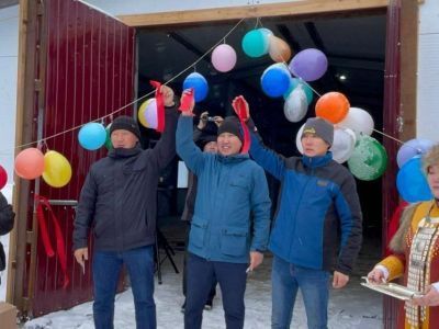 В Мегино-Кангаласском улусе открылся новый коровник на 100 голов