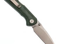 Складной нож Trivisa Arae-04G, сталь 14C28N, рукоять микарта