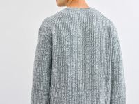 Джемпер из кручёной пряжи, Серый
