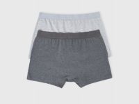 Трусы-транки, 2 штуки, Серый