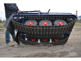 Мотобуксировщик БАРС К800 15 л.с.