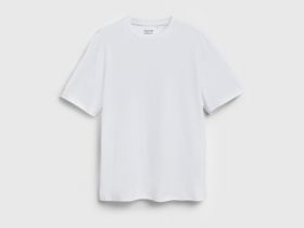 Футболка из плотного хлопка, Белый