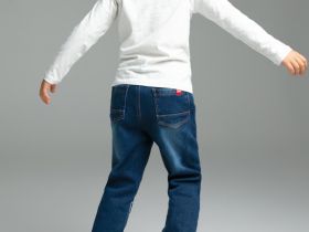 Фуфайка трикотажная для мальчиков (футболка с длинными рукавами)