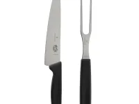 Подарочный набор Victorinox 5.1023.2, шеф нож + вилка для мяса