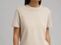 Свободная футболка comfort fit из хлопкового джерси