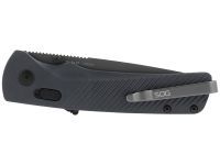 Полуавтоматический складной нож SOG Flash AT Urban Grey, сталь D2, рукоять GRN