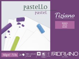 Блокнот-cклейка для пастели Fabriano "Tiziano Bianco" А3 24 л 160 г