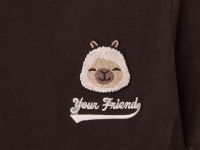 Коричневая футболка из вафельного трикотажа с вышивкой для мальчика Глория Джинс