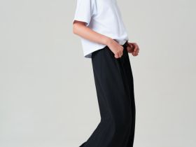 Брюки текстильные для девочек