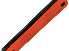 Складной нож SRM 135L-GJ, сталь 14C28N, рукоять G10, оранжевый/черный