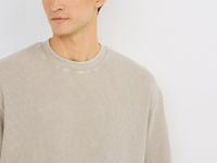 Футболка с эффектом стирки, Бежевый