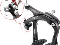 Ободной шоссейный тормоз Tektro ROAD R369 длинный рычаг (черный передний и задний (пара))