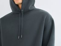 Худи с лёгким пич-эффектом, Серый