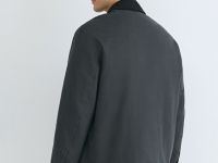 Утеплённая куртка из канваса, Серый