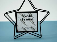 Фоторамка loft "Star", black металлическая 10х10 см