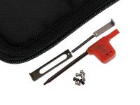 Автоматический нож Daggerr Кощей Slim SW, сталь D2, рукоять белый алюминий