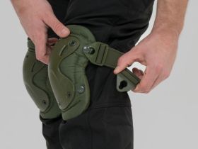 Наколенники и налокотники Remington Tactical Army Green — защита для охоты и туризма