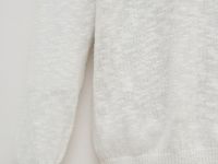 Джемпер из хлопка с v-образным вырезом