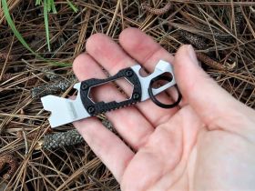 Брелок мультитул Kershaw Pry Tool-2, сталь 8Cr13MoV, рукоять термопластик GRN