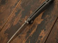 Складной нож CJRB Centros, сталь D2, рукоять G10, Black