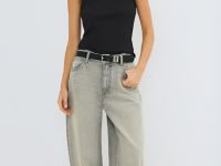 Джинсы Balloon, Серый